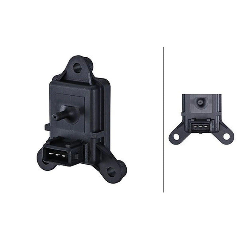 Hella Turbo Boost Pressure Sensor fits Citroën Relay II 2002-2006 2.0 2.2 2.8