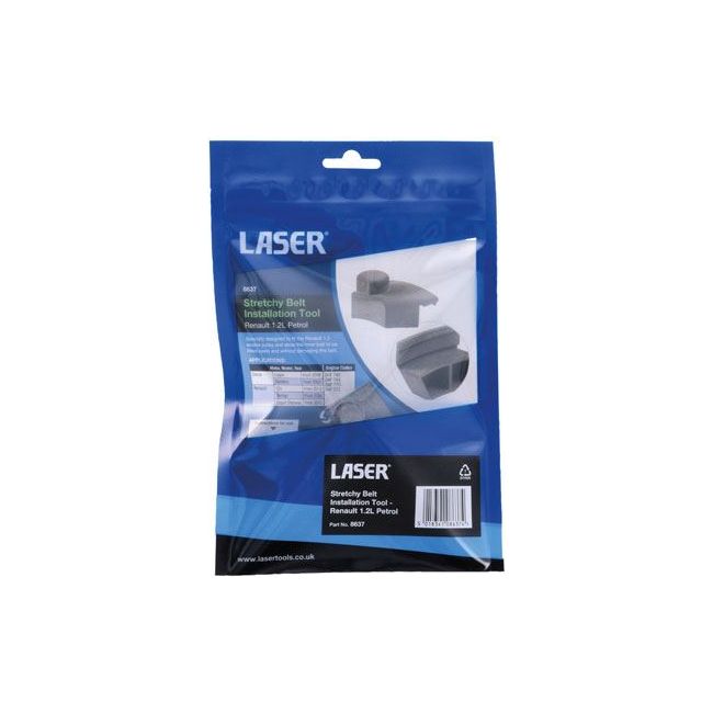 Laser Stretchy Belt Installation Tool - for Renault 1.2L Petrol 8637 Laser - Dynamic Drive