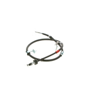 Bosch Handbrake Cable Rear fits Kia Picanto II 2011-2017 1.0 1.2