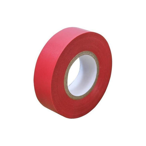 Faithfull PVC Electrical Tape Red 19mm x 20m Faithfull - NN4 Online