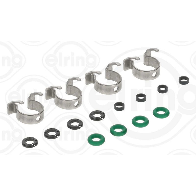 Elring Volvo Seal Kit Injector Nozzle fits Volvo S60 II 2010-2015 2.0