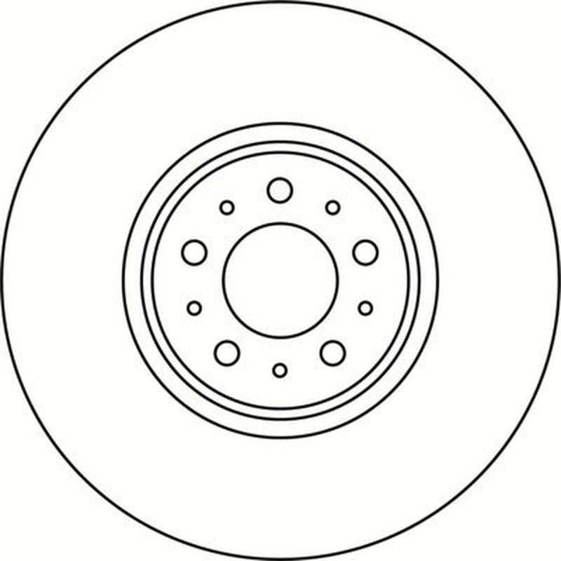 Abtex Front Brake Vented Discs & Pads fits Volvo XC90 I 2002-2014 2.5 3.2