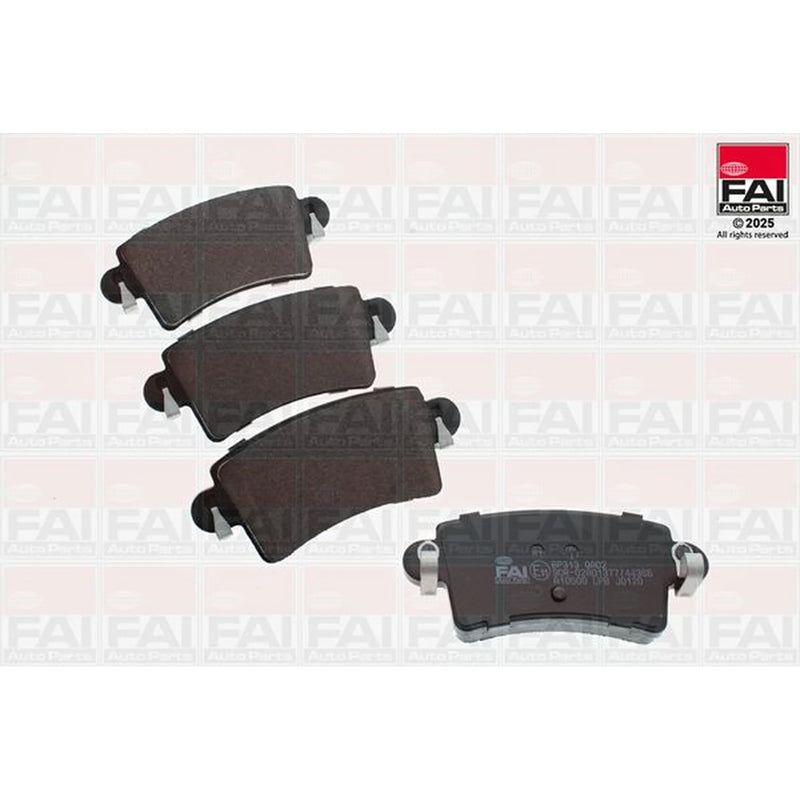 FAI Rear Brake Pad Set fits Nissan Interstar 2002-2006