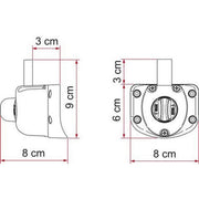 Fiamma Safe Door Guardian Ducato 09/09 Onwards Fiamma - Dynamic Drive