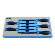 Laser E-Socket Flexi Driver Set 5pc 7616 Laser - Dynamic Drive
