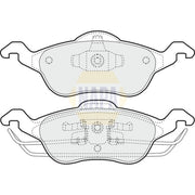 NAPA Front Brake Pad Set fits Ford Focus I 1998-2005 1.4 1.6 1.8 2.0