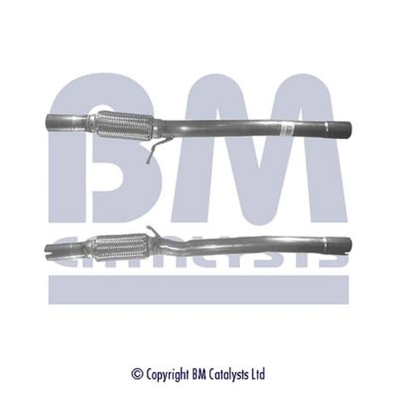 BM Catalysts Exhaust Pipe OD fits Fiat Multipla 2000-2010 1.6