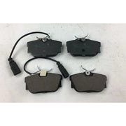 Juratek Rear Brake Pad Set fits Seat Alhambra 1996-2010 1.8 1.9 2.0 2.8