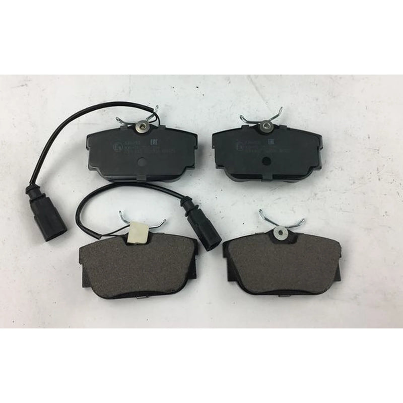 Juratek Rear Brake Pad Set fits Seat Alhambra 1996-2010 1.8 1.9 2.0 2.8