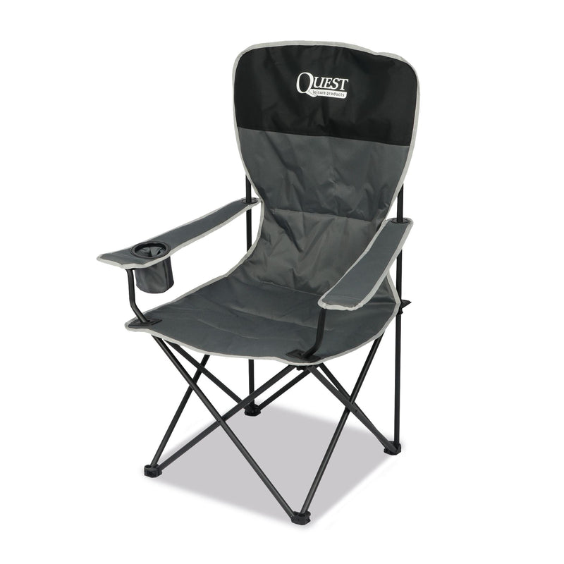 Quest Autograph Concert Folding Camping Chair (Black Edition) Quest - Dynamic Drive