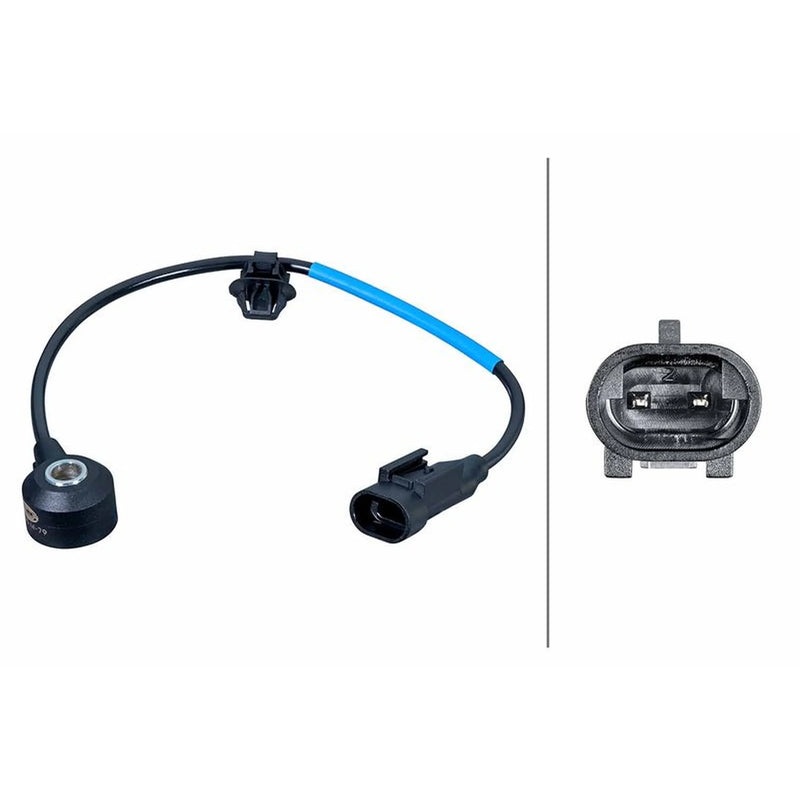 Hella Engine Knock Sensor fits Hyundai I30 2017 on 2.0