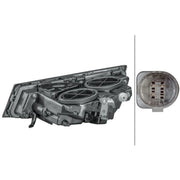 Hella Front Right Fog Light H7/H3 fits Volvo Fh 2005 on