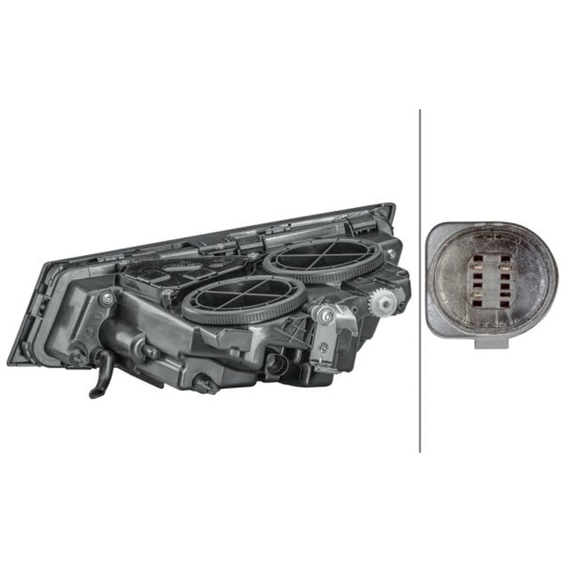 Hella Front Right Fog Light H7/H3 fits Volvo Fh 2005 on