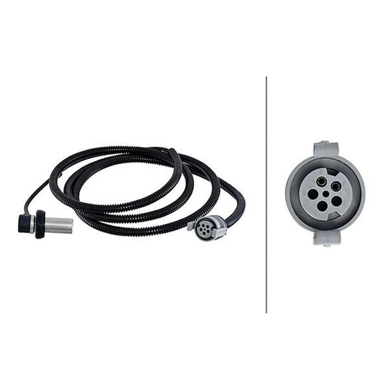 Hella ABS Wheel Speed Sensor Rear fits Man L2000 1993-2007