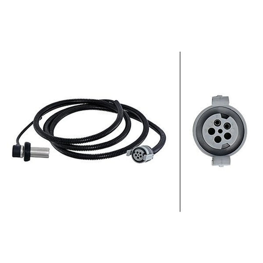 Hella ABS Wheel Speed Sensor Rear fits Man L2000 1993-2007