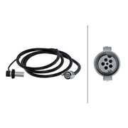 Hella ABS Wheel Speed Sensor Rear 6PU 230 048-471