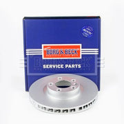 Borg & Beck 2 x Front Vented Brake Discs BBD5757S