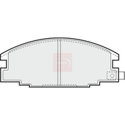 Apec Front Brake Pad Set fits Isuzu Piazza 1985-1990 2.0