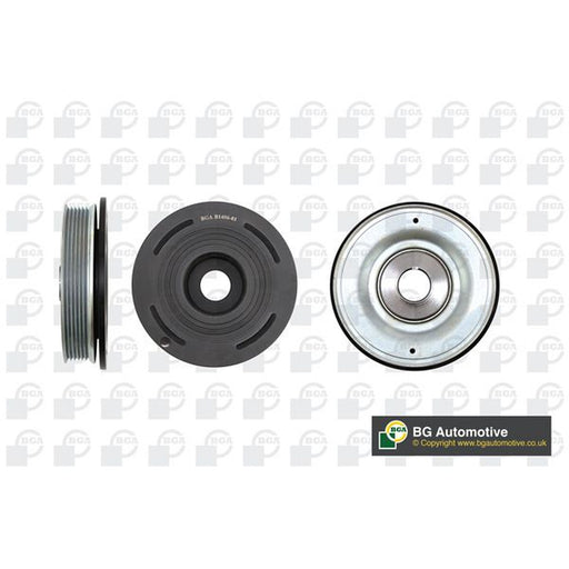 BGA Crank Shaft Belt Pulley fits Nissan Interstar 2002 on