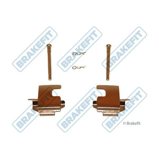 Apec Brake Pad Accessory Fitting Kit Front fits Fiat 500 2007 on 1.2