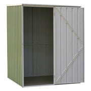 Dellonda Galvanised Steel Metal Garden Shed Green Dellonda - Dynamic Drive