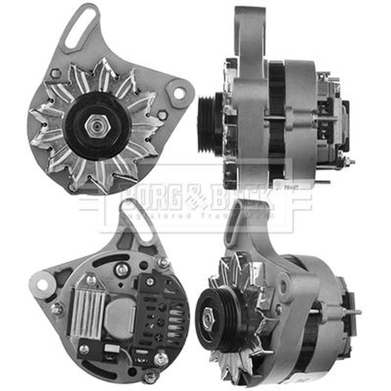 Borg & Beck Car Alternator 12V fits Autobianchi Y10 1989-1995 1.1