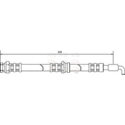 Apec Brake Hydraulic Hose Line Front HOS3036