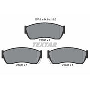 Textar Front Brake Pad Set 2133301