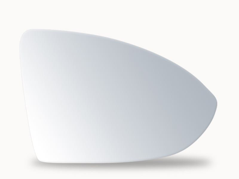 Summit Stick-On Standard Mirror Glass fits VW Golf Mk 7 13 on RHS Summit - Bars 4 Cars