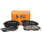 Key Parts Front Brake Vented Discs & Pads fits Nissan Note 2011-2012 1.5