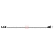 Apec Brake Hydraulic Hose Line Rear fits Toyota Hilux Vigo VII Pickup 2005-2015