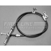 First Line Handbrake Cable Left Rear fits Mazda 323 F/P 1998-2004 1.6 1.9 2.0