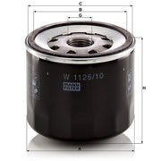 MANN-FILTER Engine Oil Filter