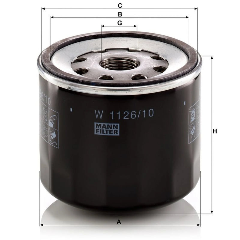 MANN-FILTER Engine Oil Filter