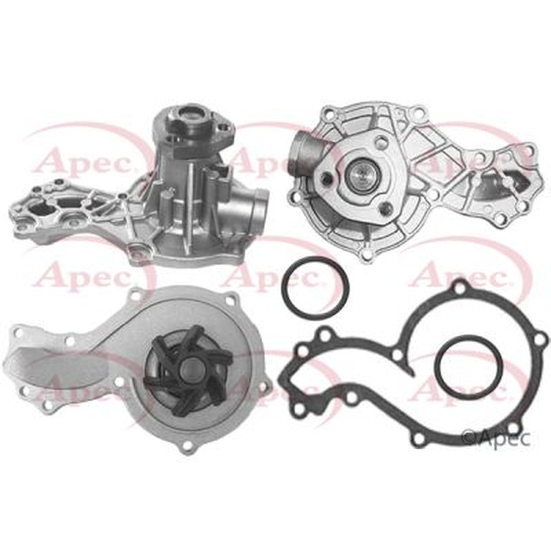 Apec Engine Cooling Water Pump fits Audi 100 C2 1976-1983 1.6