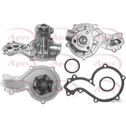 Apec Engine Cooling Water Pump fits Audi 100 C2 1976-1983 1.6
