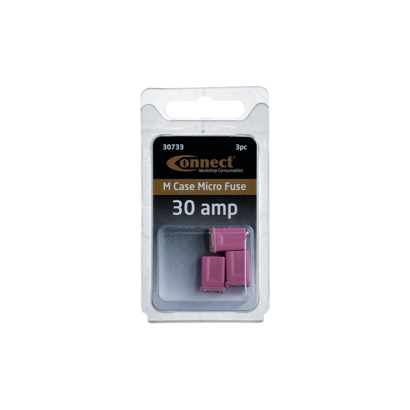 Connect M-Type Fuse 30A 3pc 30733 Tool Connection - Dynamic Drive