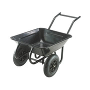 Walsall 175L Contractor Twin Wheelbarrow - CON/TWIN/PB