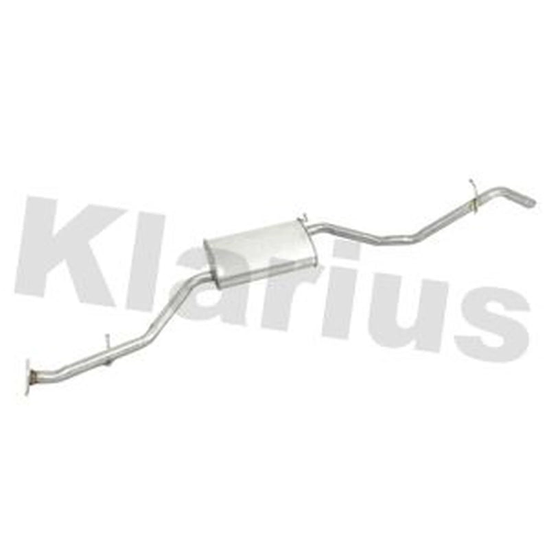 Klarius Box With Tail Pipe Rear fits Toyota Iq 2009-2015 1.0 1.33