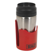 Sealey Magnetic Cup/Can Holder Red APCH Sealey - Dynamic Drive