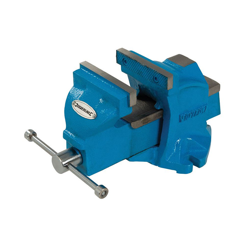 Silverline Workshop Vice 100mm (4") Jaw Capacity 100mm / 8kg Silverline - Dynamic Drive