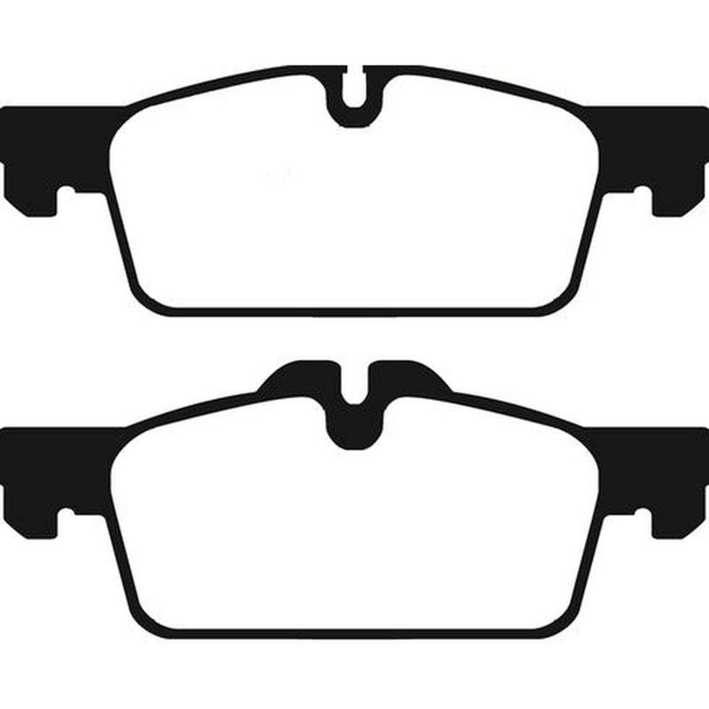 Abtex Front Brake Pad Set fits Peugeot 508 I 2010-2018 1.6 2.0 2.2