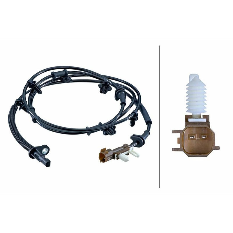 Hella ABS Wheel Speed Sensor Rear 6PU 358 251-661