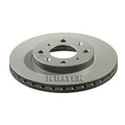 Juratek Front & Rear Brake Discs & Pads fits Honda Jazz II 2002-2008 1.2 1.3