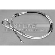 First Line Handbrake Cable Rear fits Opel Rekord E 1977-1986 2.0 2.1 2.2 2.3
