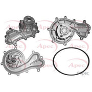 Apec Engine Cooling Water Pump fits Audi A4 B8 2011-2015 3.0