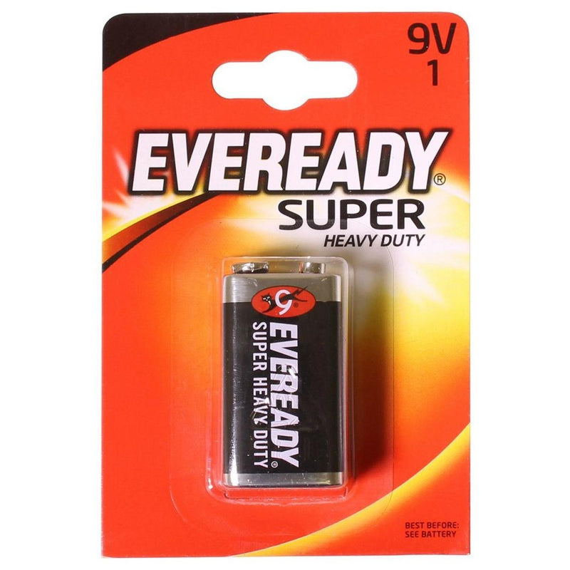 Eveready 9 Volt Zinc Battery (x1) for Low drain Devices Eveready - Dynamic Drive