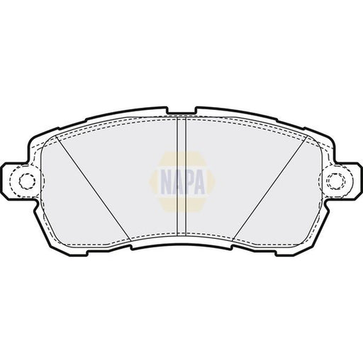 NAPA Front Brake Pad Set NBP1639