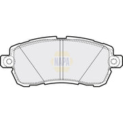 NAPA Front Brake Pad Set fits Ford Ka+ III 2016-2020 1.2 1.5
