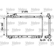 Valeo Engine Radiator 734216